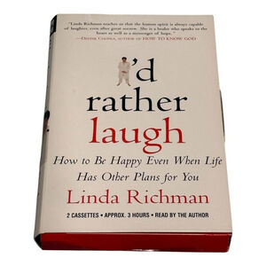 I'd Rather Laugh Linda Richman Audiobook Cassette 2 Tapes Read by Author 3 Hours
